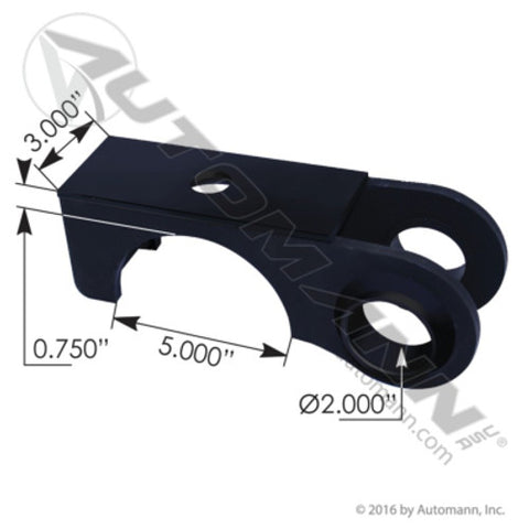 Automann M21522 Spring Seat 5in RND Axle 3/4in Hutch
