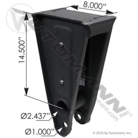 Automann M21714 Beam Hanger Guide Bracket Hutch