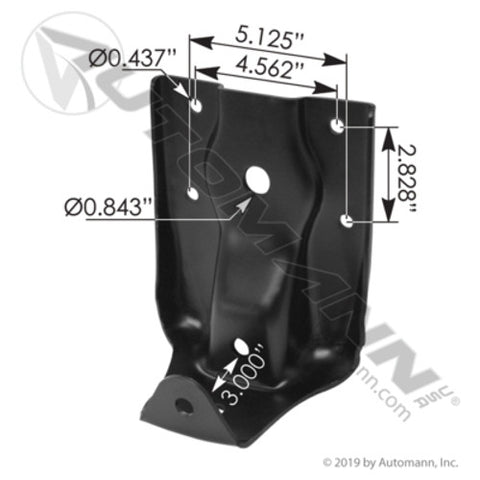 Automann M22421 Bracket Rear of Rear Chevrolet/GM