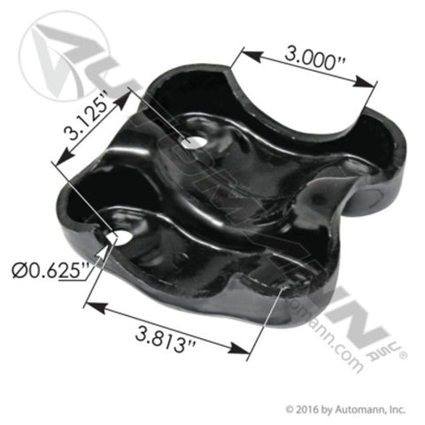 Automann M22585 U Bolt Bottom Plate LH Chevrolet/GM
