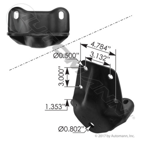 Automann M2267 Shackle Hanger Chevrolet/GM