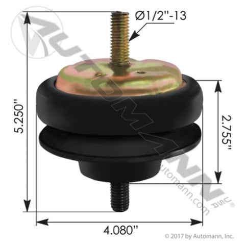 Automann M460401 Cabin Mount Bushing Freightliner