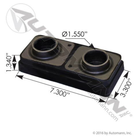 Automann M462126K Isolator and Insulator Kit Freightliner