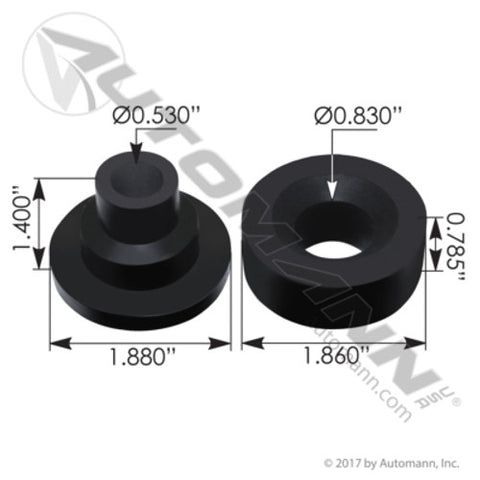 Automann M46273 Radiator Mount Bushing Freightliner