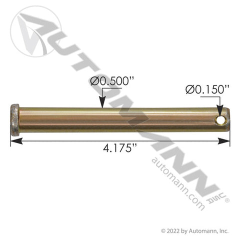 Automann M46479 Clevis Hood Hinge Pin Freightliner P4