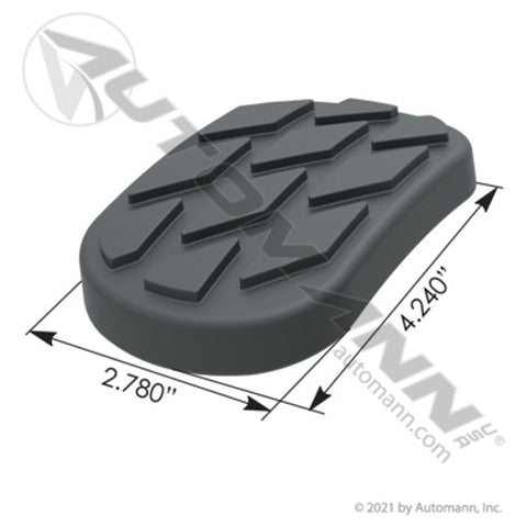 Automann M46807 Clutch Pedal Pad Freightliner