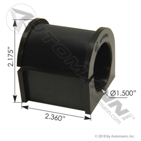 Automann M46901 Sway Bar Bushing Poly  Freightliner