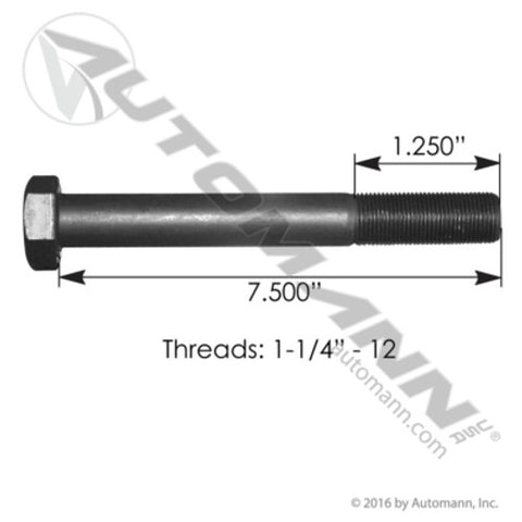Automann M5012 Spring Bolt Mack