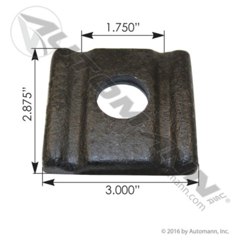 Automann M502 Top U Bolt Plate Chevrolet/GM