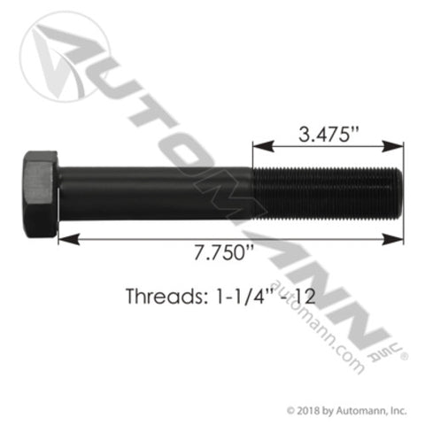 Automann M5392 Equalizer Bolt Spring Chevrolet/GM