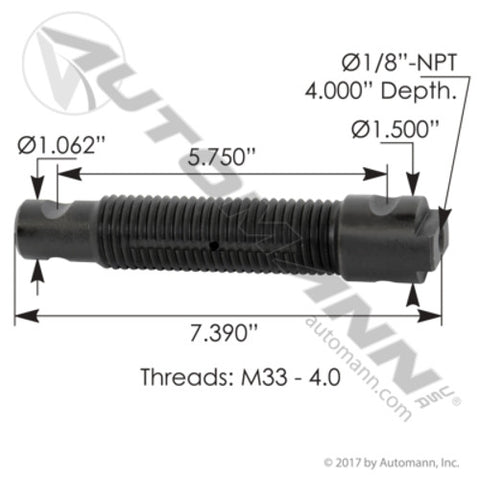 Automann M5411 Spring Pin Peterbilt