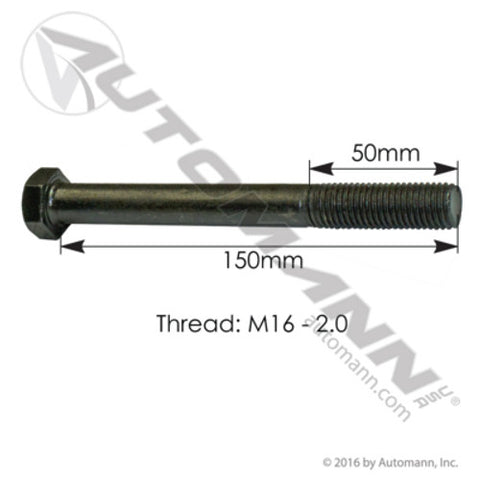 Automann M5440 Spring Bolt 16mm Ford