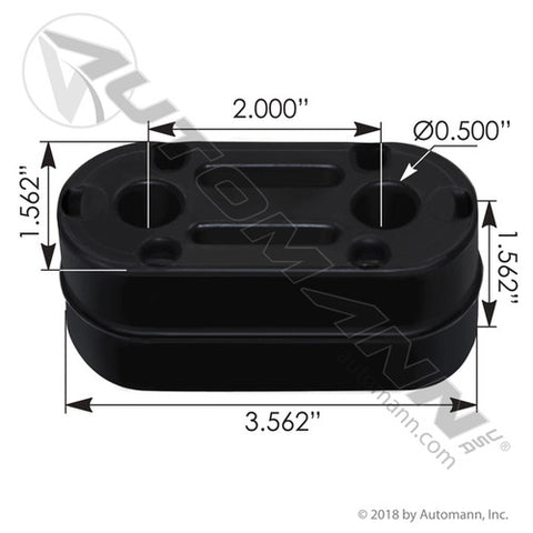 Automann M553721 Exhaust  Bushing IHC-Ford