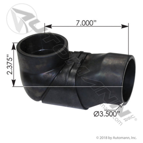 Automann M554161 Intake Elbow Cobra IHC; 3.5in. ID