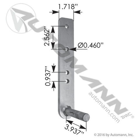 Automann M59081 Hood Hinge Pin Kenworth