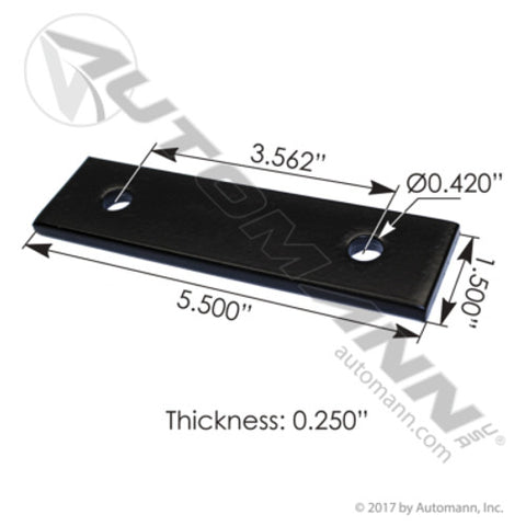 Automann M59630 Step Plate Bracket Kenworth