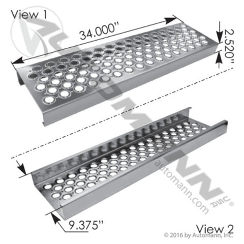 Automann M59696 Fuel Step Kenworth