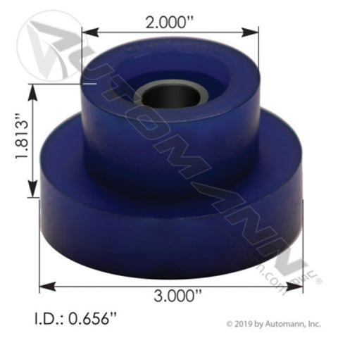 Automann M621046UB Cab-Radiator Mount Bush Poly Freightlinr