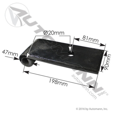 Automann M62195 Shock Bracket Mack