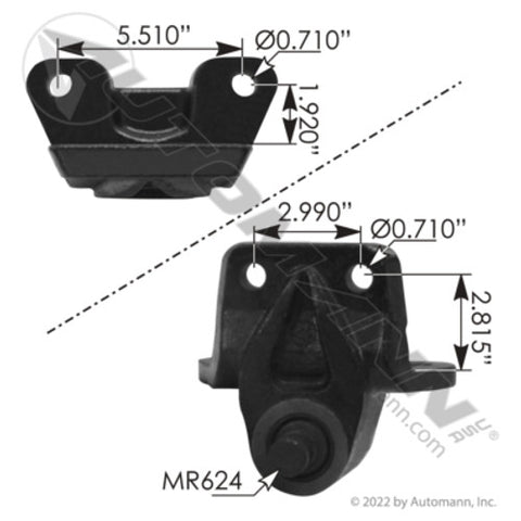 Automann M6253 Shackle Hanger Mack
