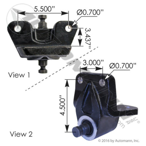 Automann M6257 Shackle Hanger Mack
