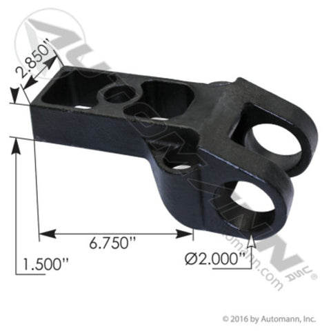 Automann M6696 Torque Rod Bracket Fruehauf