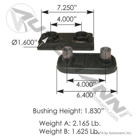 Automann M75655 Motor Mount Bushing Peterbilt