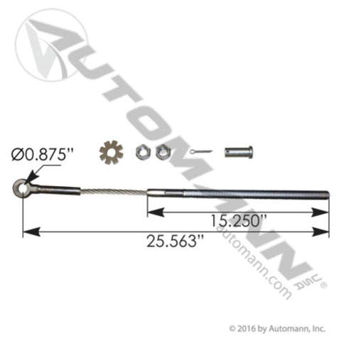 Automann M833703 Lift Cable Kit