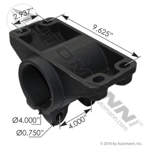 Automann M85001 Trunnion Shaft Bracket Hutch
