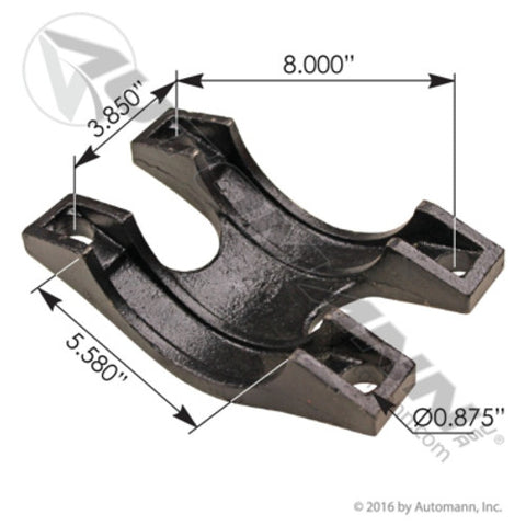 Automann M860 U Bolt Bottom Plate Chevrolet/GM