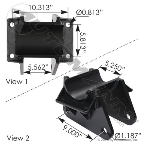 Automann M9645 Axle Seat 6.5in RH Watson & Chalin