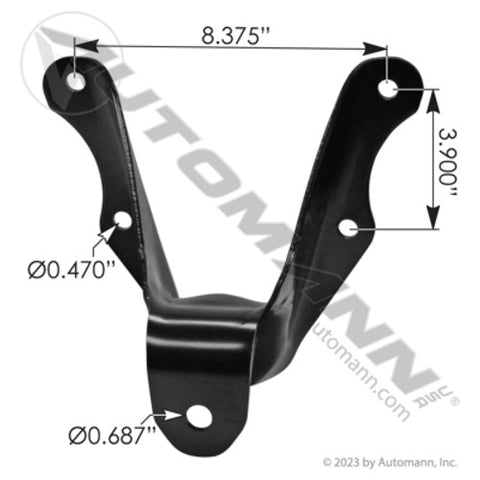 Automann M971 Hanger Front of Rear 3in Spring Ford