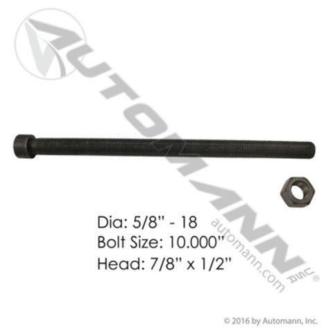 Automann MCB880 Center Bolt 5/8in X 10in