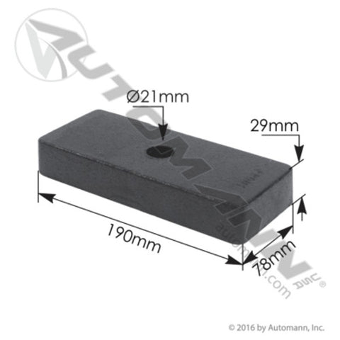 Automann ME262510 Spacer Block Mack