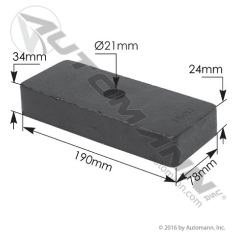 Automann ME26254 Spacer Block Mack
