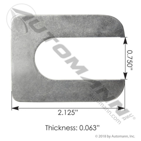 Automann MFL112 Alignment Shim 1/16in Freightliner