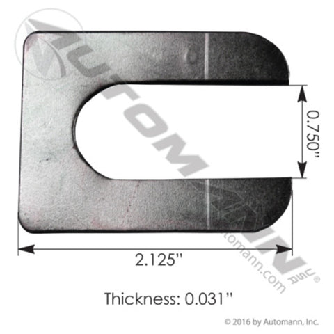 Automann MFL154 Alignment Shim 1/32in Freightliner