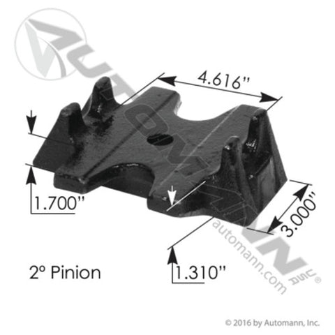 Automann MFL46164 Axle Seat Freightliner