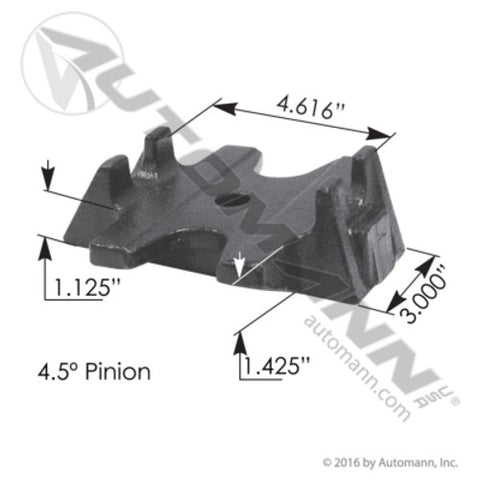 Automann MFL46165 Axle Seat 4.5 Deg Freightliner