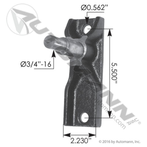 Automann MFL46219 Shock Bracket Freightliner