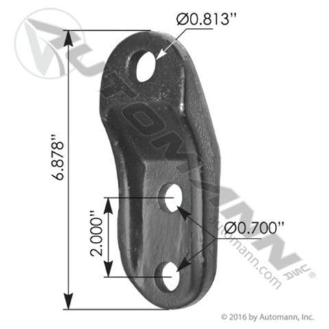 Automann MFL46291 Front Shock Bracket Freightliner
