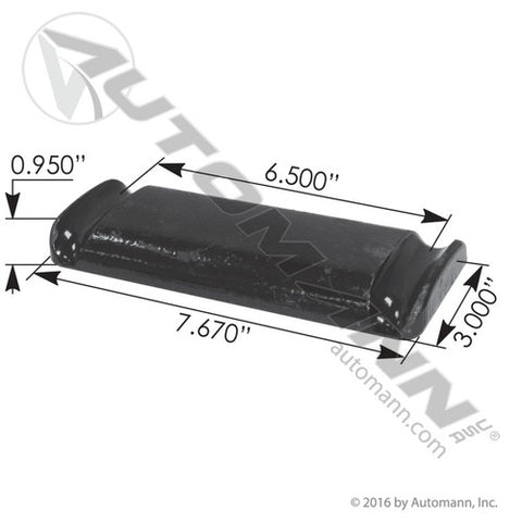 Automann MFL4631 Ubolt Top Plate Freightliner