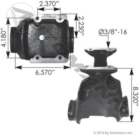 Automann MFL46461 Top Spring Seat RH 46K