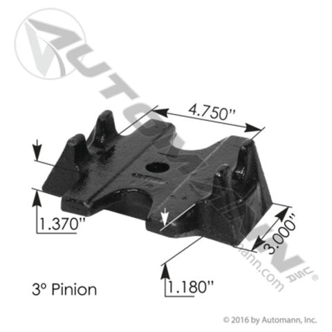 Automann MFL4649 Axle Seat Freightliner