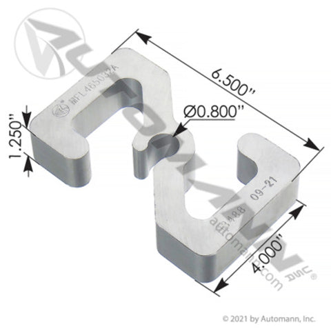 Automann MFL465032A Axle Spacer Aluminum Freightliner