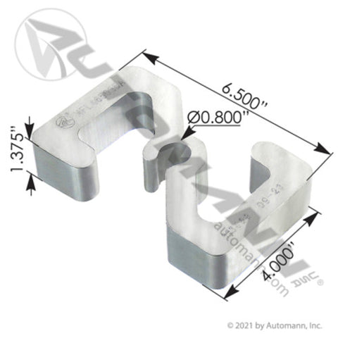 Automann MFL465035A Axle Spacer Aluminum Freightliner