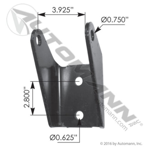 Automann MFL46613 Shock Bracket Freightliner