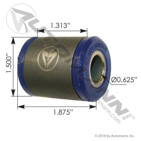 Automann MFL46933UB Sway Bar Bushing Poly Freightliner