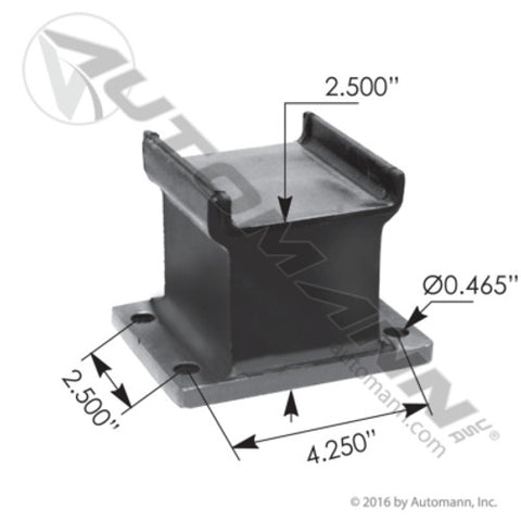 Automann MFL4895 Spring End Pad Freightliner