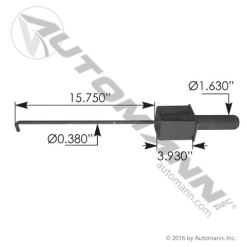 Automann MH19033 EZ Pull Pin Kit Sub Assembly Hutch